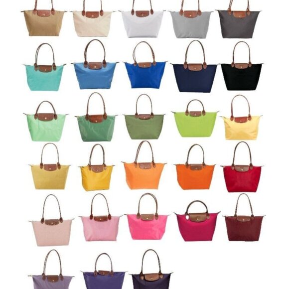 Longchamp Le Pliage Large, Bilberry color - Picture 14 of 15